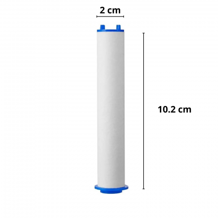 Filtre rezervă cap de duș – Set 3 buc | Bumbac + sulfit de calciu, anti-clor, piele sensibilă [4]
