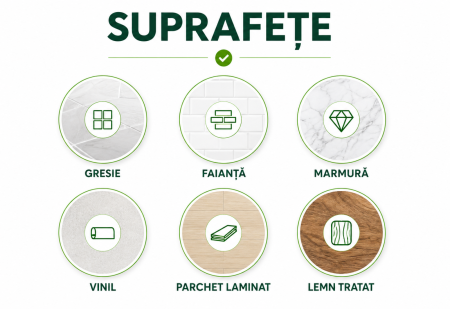 Set Mop ClarSanit cu Șervețele Incluse | Fabricat în România [6]