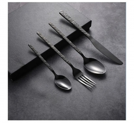 Set elegant de tacamuri din inox de calitate superioara. 16 piese [4]