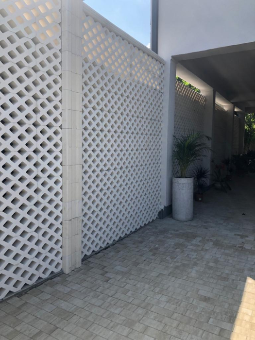 Capac de zid decorativ din beton ( colt rotund) - 1m [4]