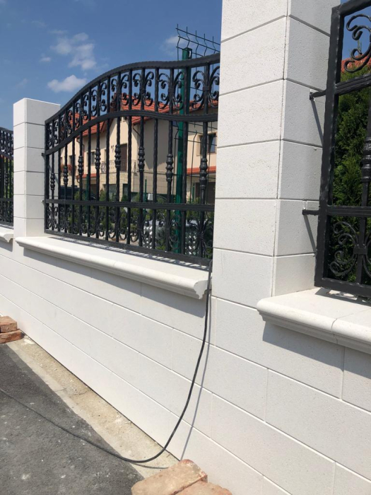 Capac de zid decorativ din beton ( colt rotund) - 1m [5]