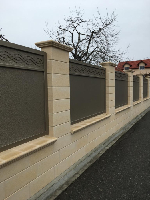 Capac de zid decorativ din beton - Colțuri [6]