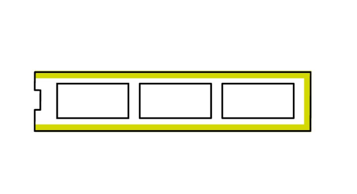 Bolțar tip Capăt din beton (ambele fețe finisate): 50 x 11.2 x h20 [7]