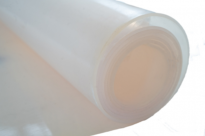 Covor cauciuc siliconic Alb: Grosime 3mm, Lățime 1200mm [2]