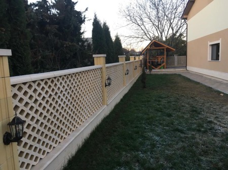 Capac de zid decorativ din beton - 25cm [4]