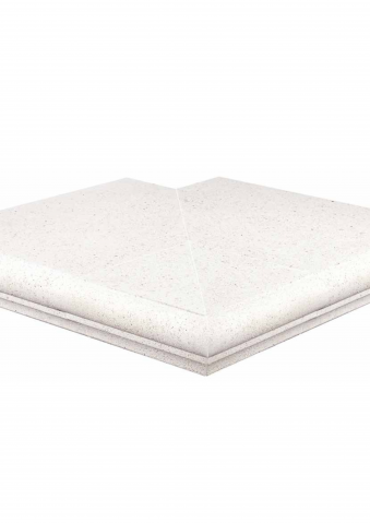 Piatră pentru construcții și amenajări - Capac de zid decorativ din beton - Colțuri