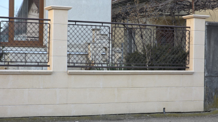 Capac de zid decorativ din beton - Colțuri [4]