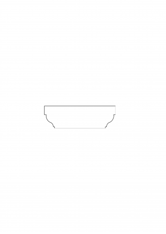 Capac pentru gard din beton: 50cm x 15cm x 6.5cm [1]