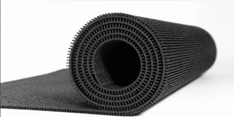 Pardoseli interior si exterior - Covor din cauciuc regranulat / 5mm / 1.2x10m