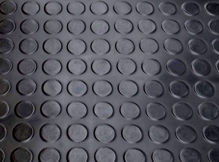 Pardoseli interior si exterior - Covor antiderapant cu buline: Grosime 4mm, Lățime 1200mm