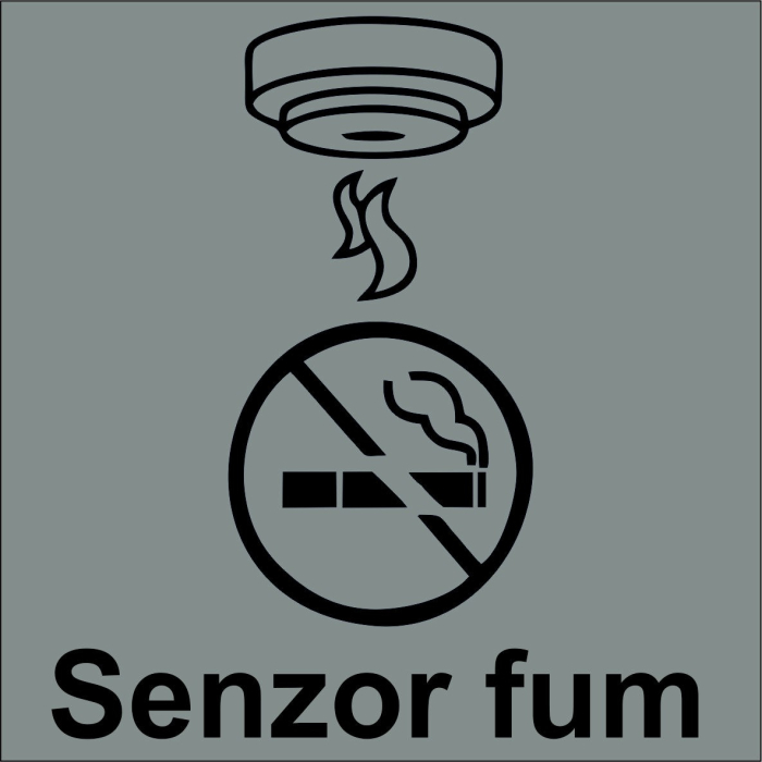 Placuta avertizare senzor fum [2]