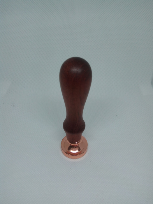 Stampila sigiliu alama 25 mm placat cupru [3]