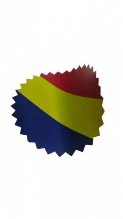 AUTOCOLANT TRICOLOR TIMBRU SEC FOLIE ALUMINIU STEA [1]
