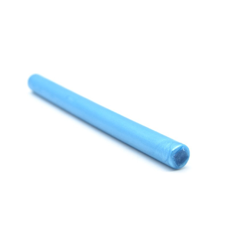 Ceara baton rotund 11mm - Ceara sigilat albastru lucios