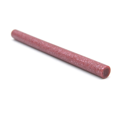 Ceara baton rotund 11mm - Ceara sigilat bordeaux sclipici
