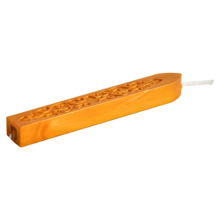 Ceara baton patrat cu fitil - Ceara sigilat cu fitil aurie