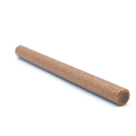 Ceara baton rotund 11mm - Ceara sigilat maro sclipici