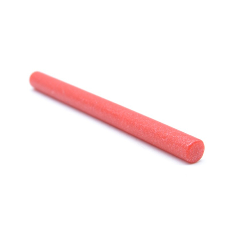 Ceara baton rotund 11mm - Ceara sigilat rosu sclipici