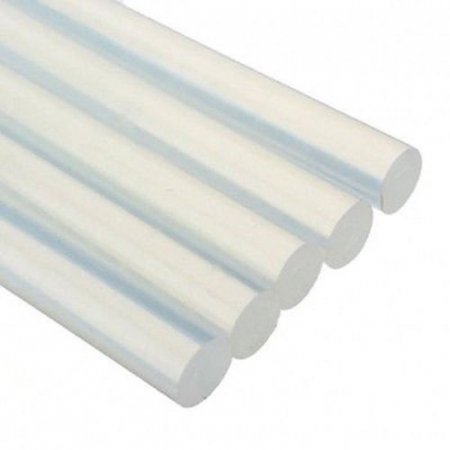Ceara baton rotund 11mm - Ceara sigilat transparenta