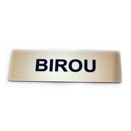 PRODUSE GRAVATE - Placa gravata Birou