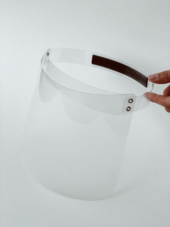 VIZIERE PROTECTIE - Set 50 viziere de protectie fata, reutilizabile, transparente.