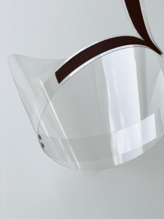Set 50 viziere de protectie fata, reutilizabile, transparente. [1]