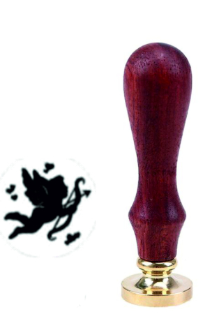 SIGILII CEARA AUTOADEZIVE - Sigilii ceara autoadezive 25 mm cupidon