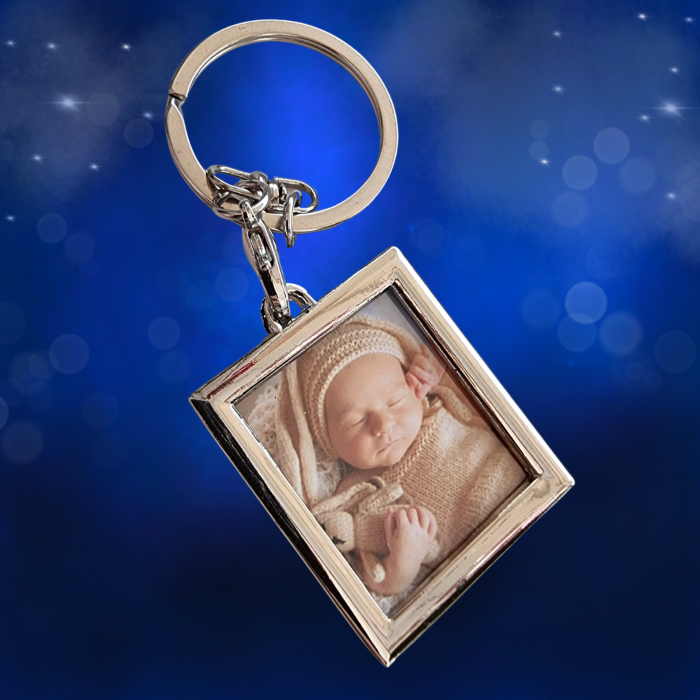 Breloc Dreptunghiular Personalizat cu Poza Ta [2]