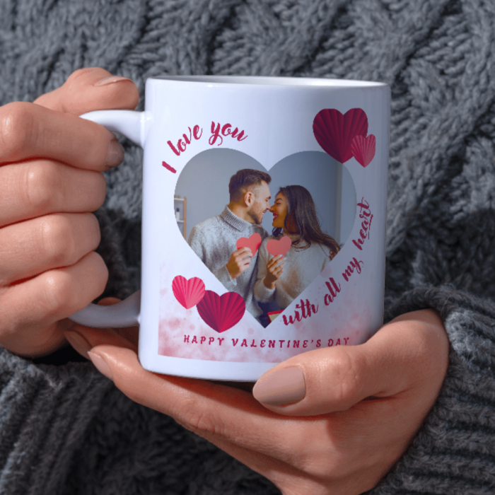 Cană Personalizată Happy Valentine's Day [1]