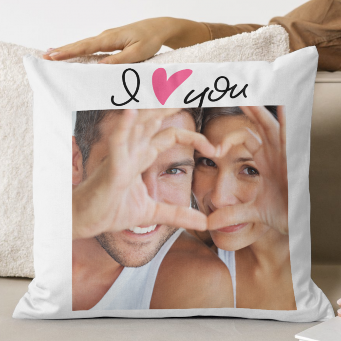 Pernă Personalizată I LOVE YOU [1]