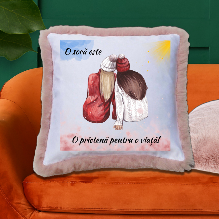 Pernă Personalizată Pufoasă Soră [1]