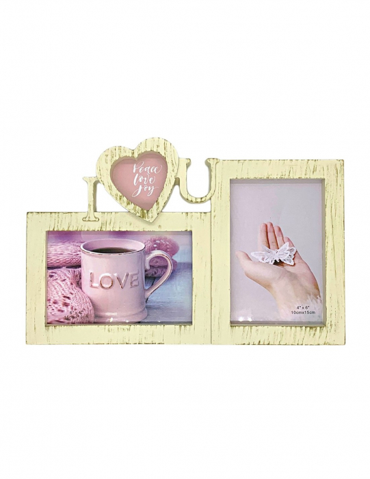 Rama foto I LOVE YOU 3 poze - aspect vintage [1]