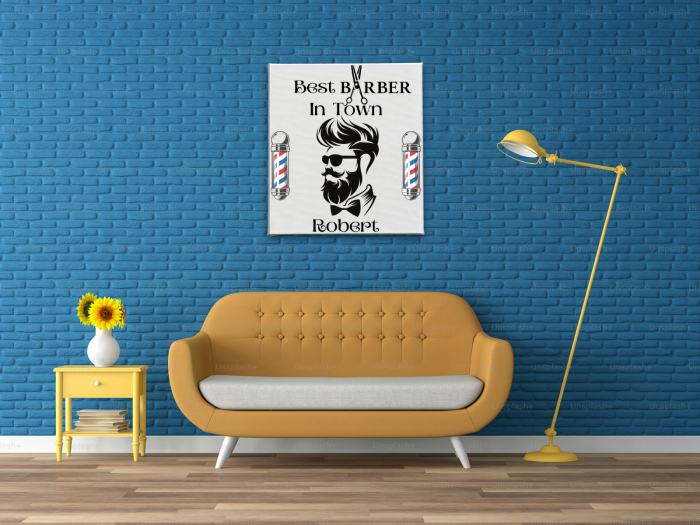 Tablouri Canvas Personalizat Barber [1]