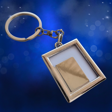 Breloc Dreptunghiular Personalizat cu Poza Ta [2]