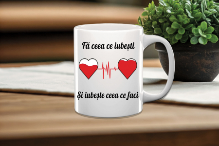 Cana Alba Personalizata - Cană Personalizată Doctor Cardiolog  2