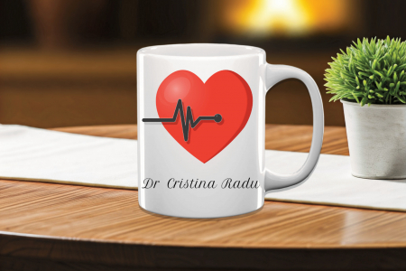 Cana Alba Personalizata - Cană Personalizată Doctor 2