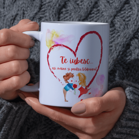 Căni Personalizate - Cană Personalizată Îndrăgostiți