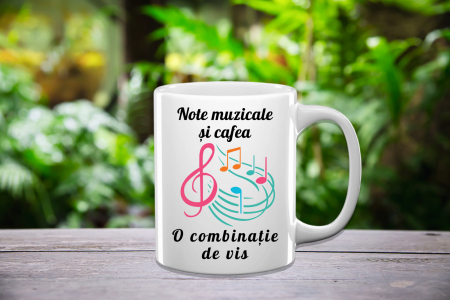 Cana Alba Personalizata - Cană Personalizată Muzician/Compozitor 2