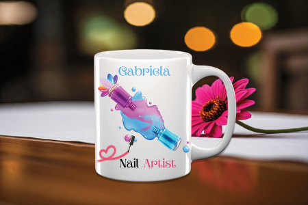 Căni personalizate - Cană Personalizată  Nail Artist 4