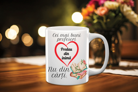 Cana Alba Personalizata - Cană Personalizată Profesor 10