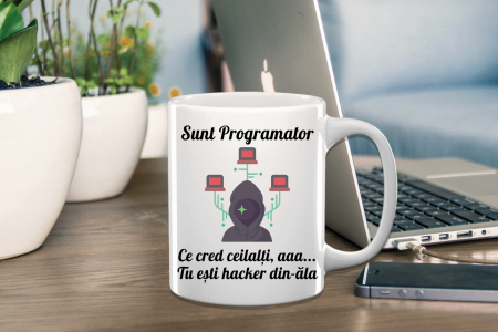 Căni personalizate - Cană Personalizată Programator 4