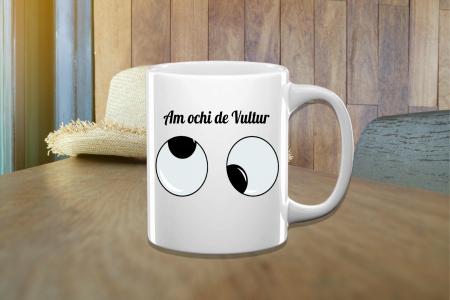 Căni personalizate - Cană Personalizată Ochi De Vultur