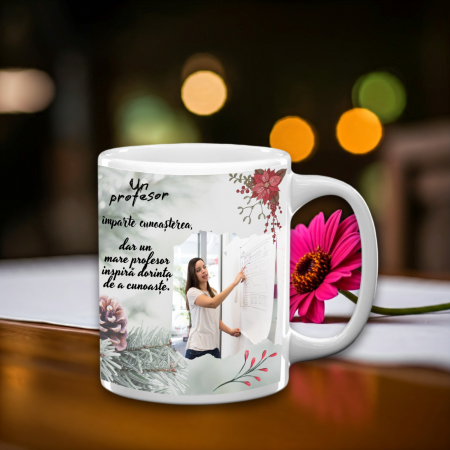 Cadouri Sărbători - Cană Personalizată Profesor