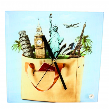 Ceasuri Personalizate - Ceas Personalizat cu Poza  Ta din Sticla