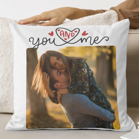 Cadouri Personalizate - Pernă Personalizată You and Me