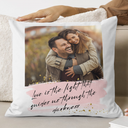 Cadouri Personalizate - Pernă Personalizată Mesaj Love 2