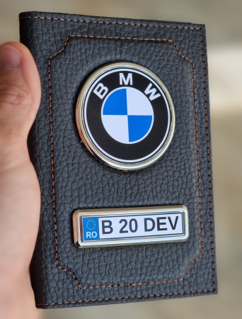 Portofel Personalizat cu Sigla și Număr Auto [1]