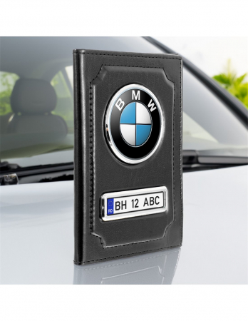 Portofel Auto Personalizat - Portofel Personalizat cu Sigla și Număr Auto