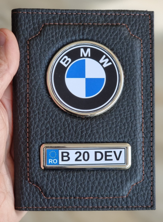 Portofel Personalizat cu Sigla și Număr Auto [2]