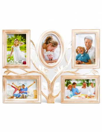 Rame Foto-Colaj✨ - Rama foto colaj COPAC wenge 5 poze